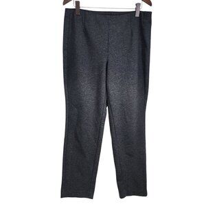J. Jill Ponte Pants Slim Legs Women's Size‎ L Gray
